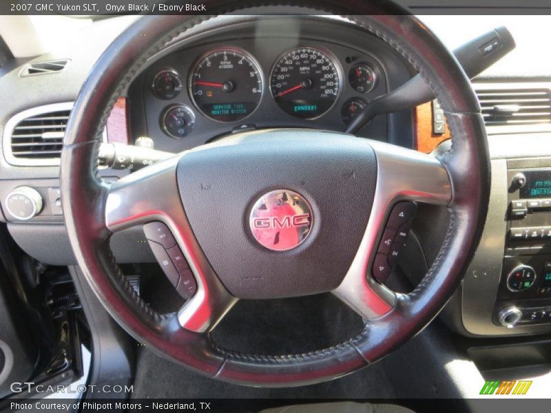 Onyx Black / Ebony Black 2007 GMC Yukon SLT