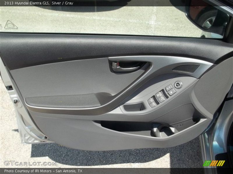 Silver / Gray 2013 Hyundai Elantra GLS