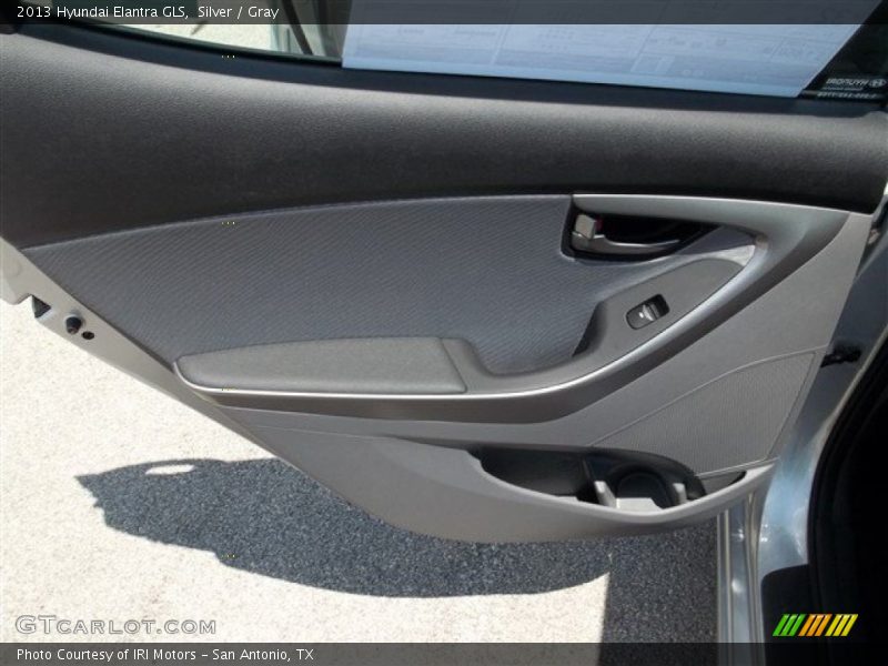 Silver / Gray 2013 Hyundai Elantra GLS