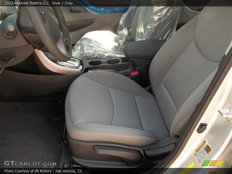 Silver / Gray 2013 Hyundai Elantra GLS