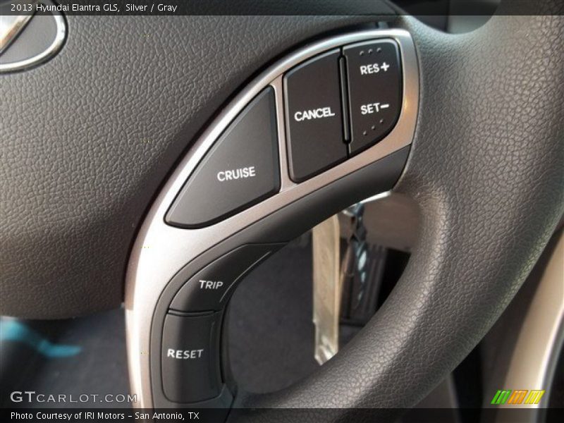 Silver / Gray 2013 Hyundai Elantra GLS