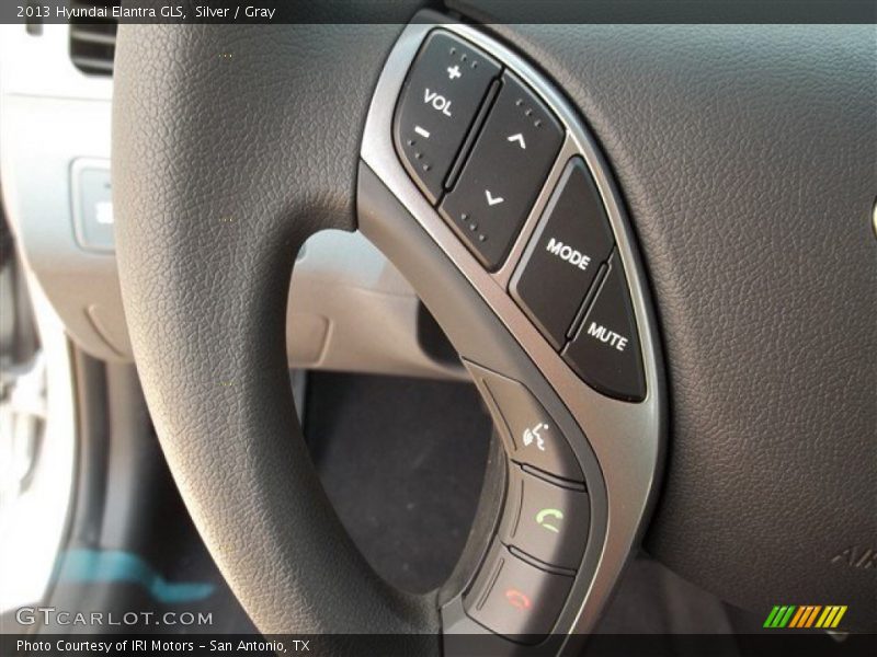 Silver / Gray 2013 Hyundai Elantra GLS