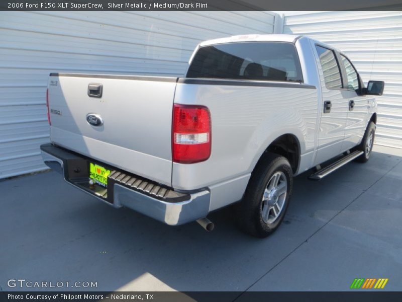 Silver Metallic / Medium/Dark Flint 2006 Ford F150 XLT SuperCrew
