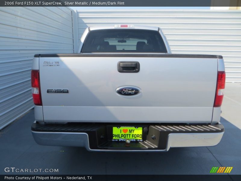 Silver Metallic / Medium/Dark Flint 2006 Ford F150 XLT SuperCrew