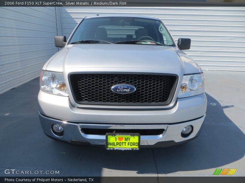 Silver Metallic / Medium/Dark Flint 2006 Ford F150 XLT SuperCrew