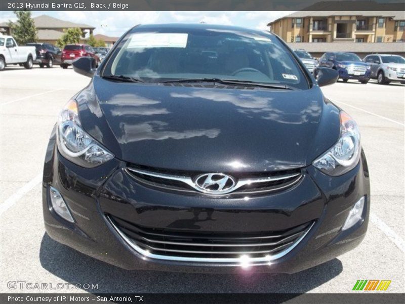 Black / Beige 2013 Hyundai Elantra GLS