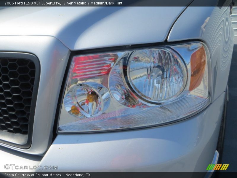 Silver Metallic / Medium/Dark Flint 2006 Ford F150 XLT SuperCrew