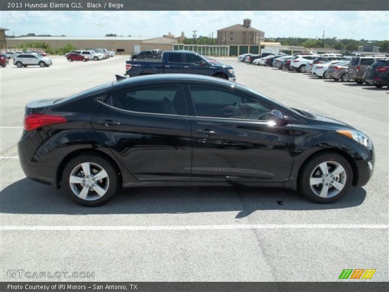 Black / Beige 2013 Hyundai Elantra GLS