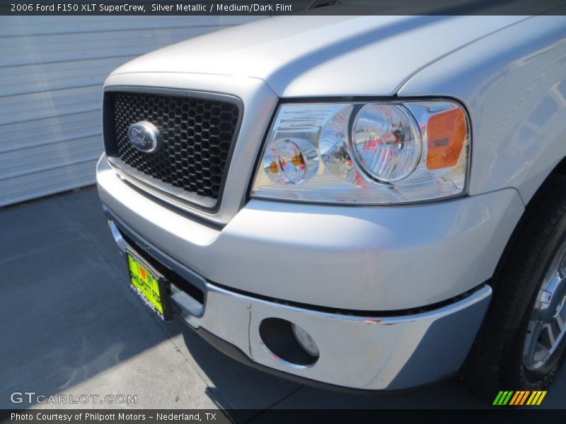 Silver Metallic / Medium/Dark Flint 2006 Ford F150 XLT SuperCrew
