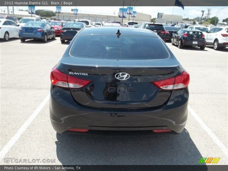 Black / Beige 2013 Hyundai Elantra GLS