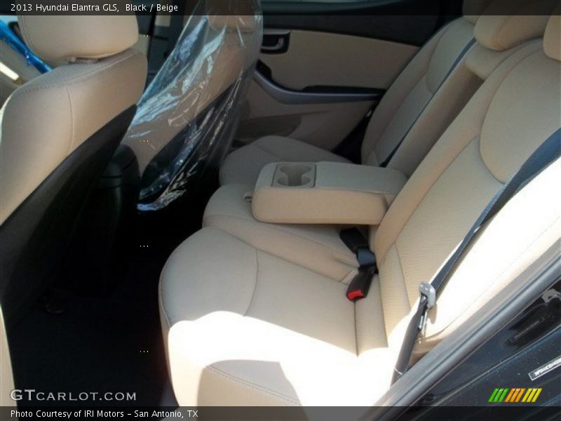 Black / Beige 2013 Hyundai Elantra GLS