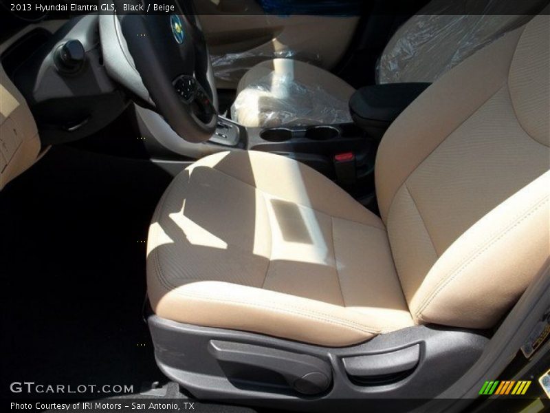 Black / Beige 2013 Hyundai Elantra GLS