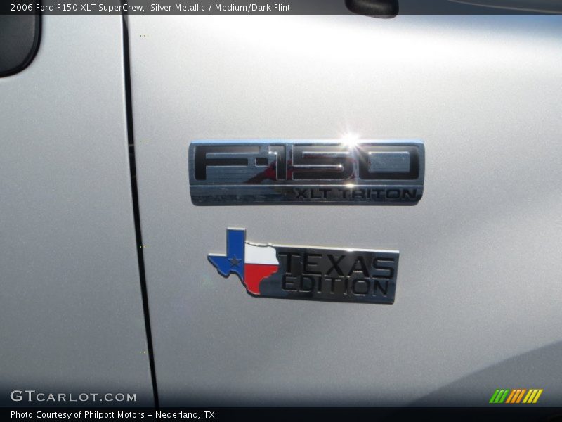 Silver Metallic / Medium/Dark Flint 2006 Ford F150 XLT SuperCrew