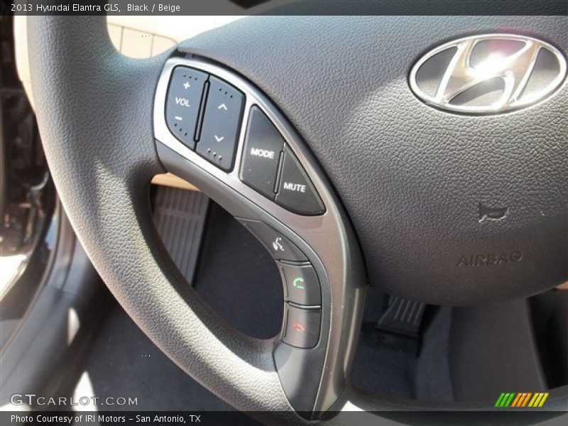 Black / Beige 2013 Hyundai Elantra GLS
