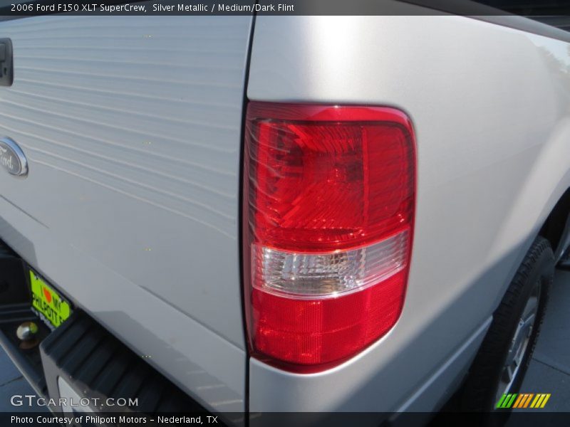 Silver Metallic / Medium/Dark Flint 2006 Ford F150 XLT SuperCrew