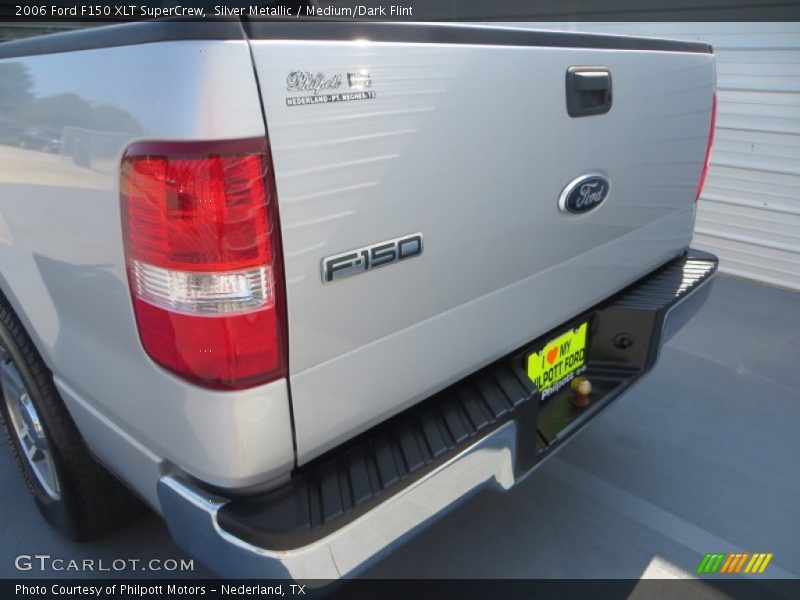 Silver Metallic / Medium/Dark Flint 2006 Ford F150 XLT SuperCrew