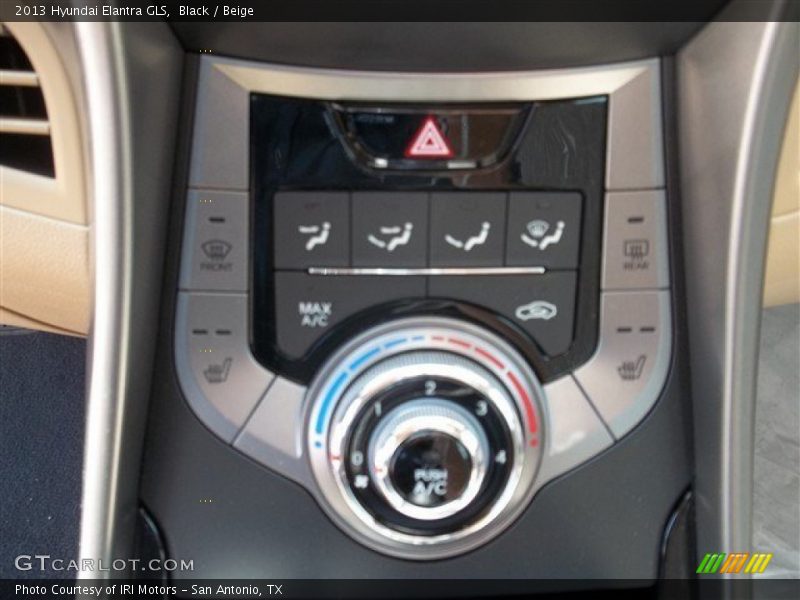 Black / Beige 2013 Hyundai Elantra GLS