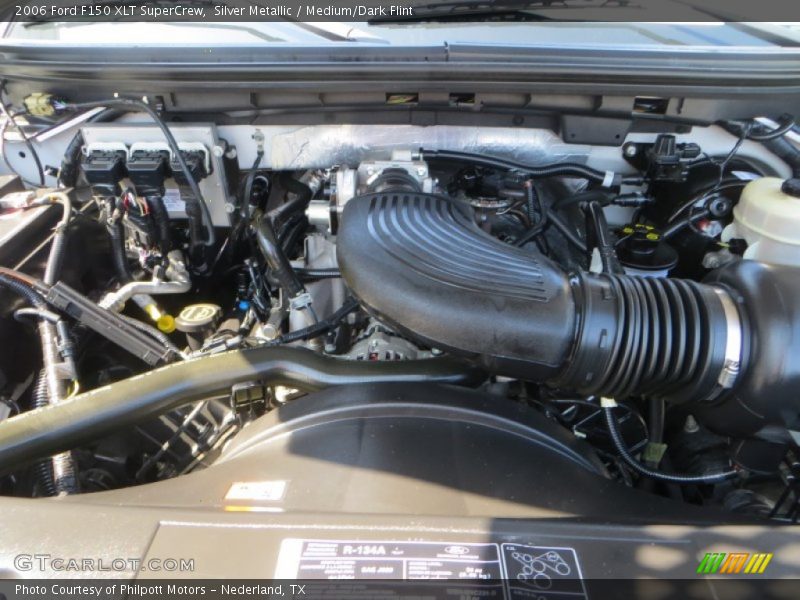 Silver Metallic / Medium/Dark Flint 2006 Ford F150 XLT SuperCrew