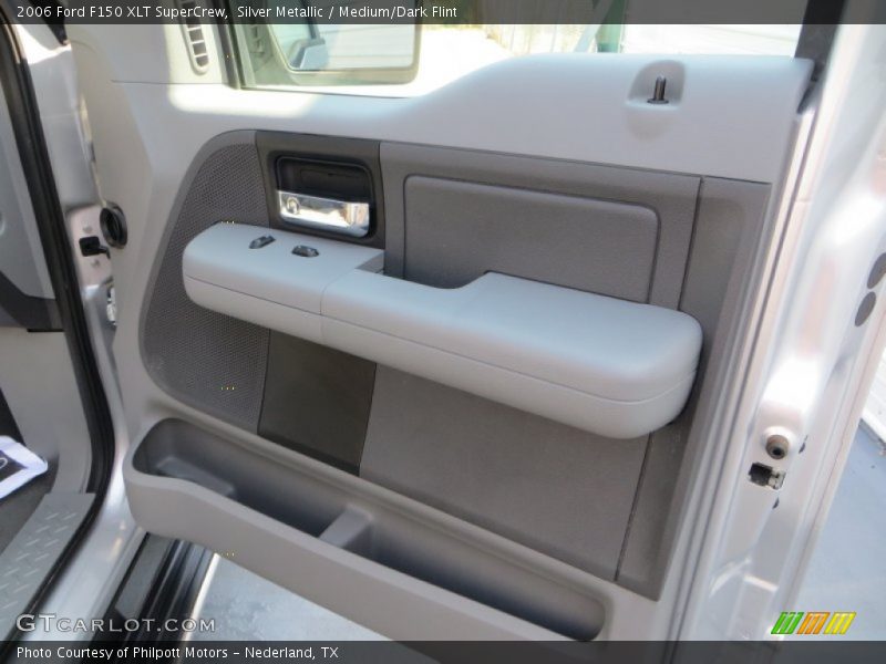 Silver Metallic / Medium/Dark Flint 2006 Ford F150 XLT SuperCrew