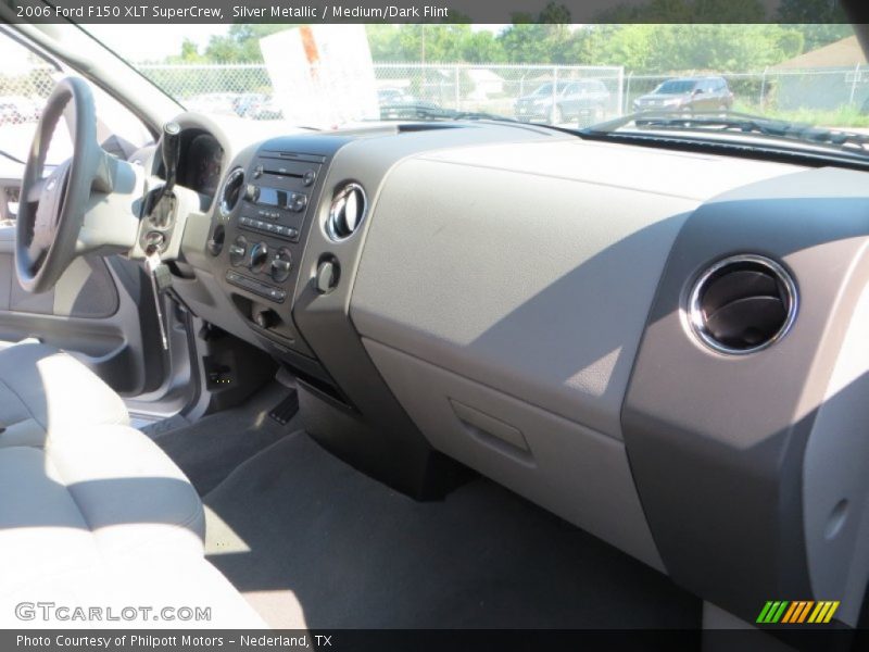 Silver Metallic / Medium/Dark Flint 2006 Ford F150 XLT SuperCrew