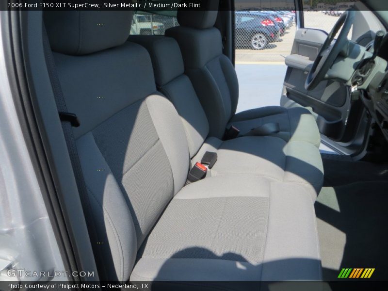 Silver Metallic / Medium/Dark Flint 2006 Ford F150 XLT SuperCrew