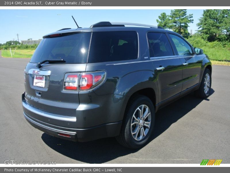 Cyber Gray Metallic / Ebony 2014 GMC Acadia SLT