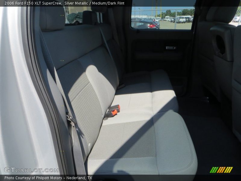Silver Metallic / Medium/Dark Flint 2006 Ford F150 XLT SuperCrew