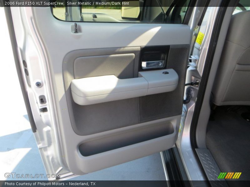 Silver Metallic / Medium/Dark Flint 2006 Ford F150 XLT SuperCrew