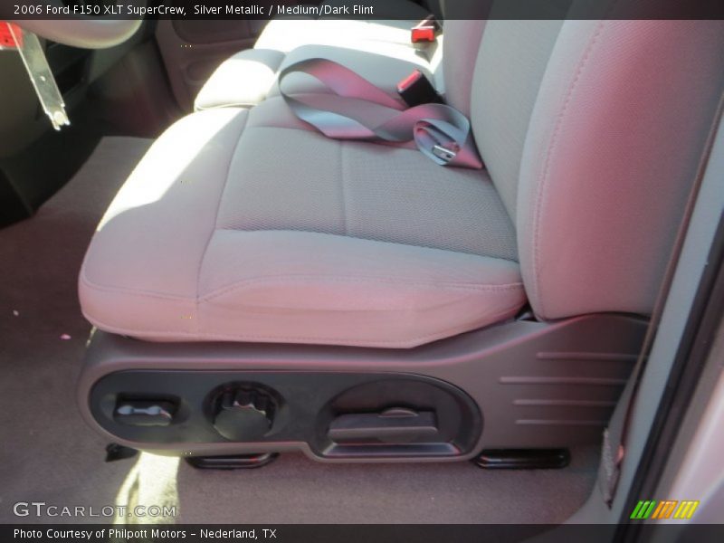 Silver Metallic / Medium/Dark Flint 2006 Ford F150 XLT SuperCrew