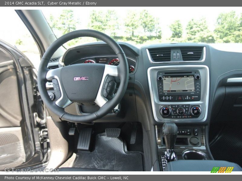 Cyber Gray Metallic / Ebony 2014 GMC Acadia SLT