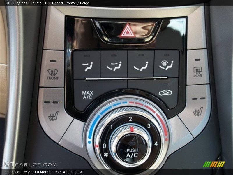 Desert Bronze / Beige 2013 Hyundai Elantra GLS