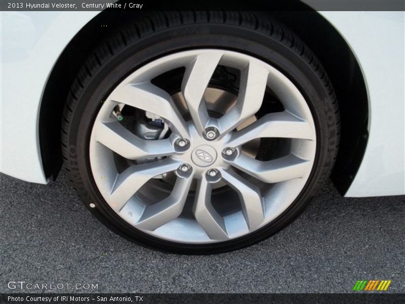Century White / Gray 2013 Hyundai Veloster