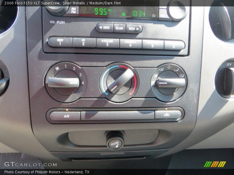 Silver Metallic / Medium/Dark Flint 2006 Ford F150 XLT SuperCrew