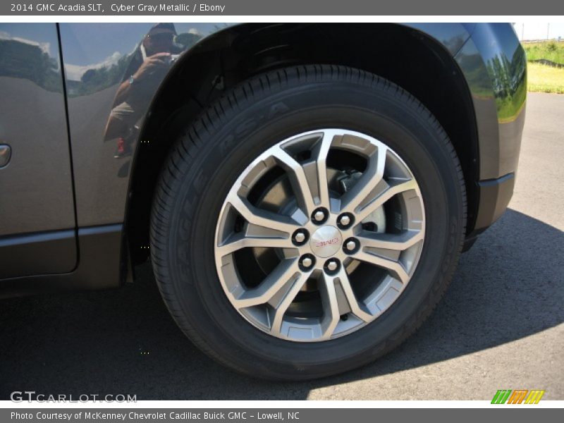 Cyber Gray Metallic / Ebony 2014 GMC Acadia SLT