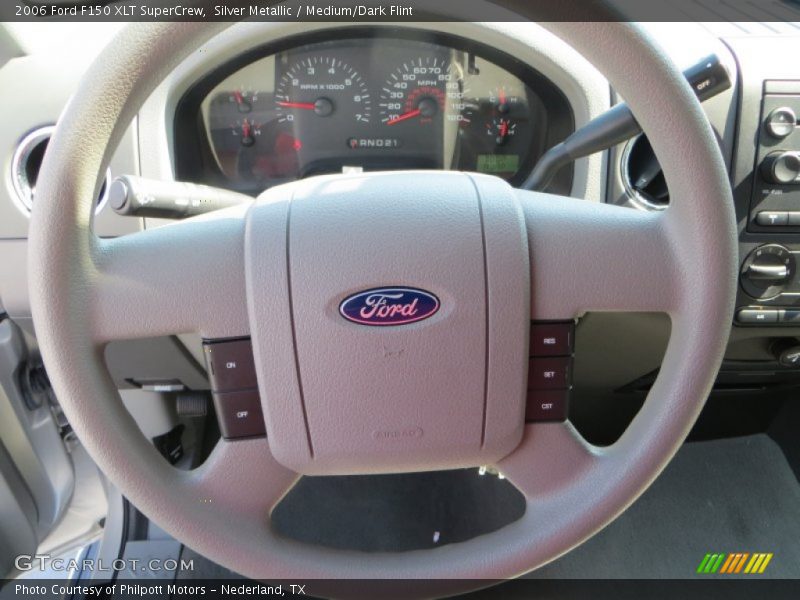 Silver Metallic / Medium/Dark Flint 2006 Ford F150 XLT SuperCrew