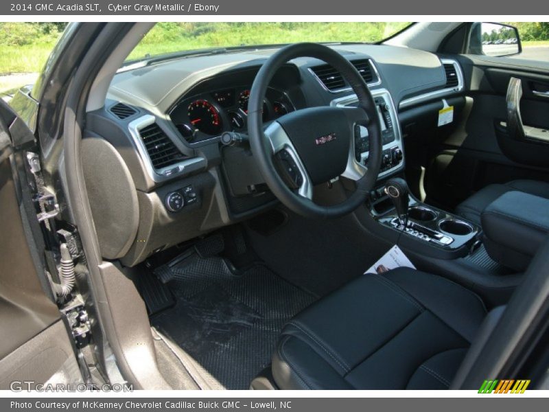 Cyber Gray Metallic / Ebony 2014 GMC Acadia SLT