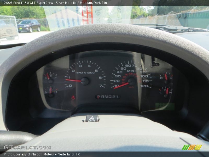 Silver Metallic / Medium/Dark Flint 2006 Ford F150 XLT SuperCrew
