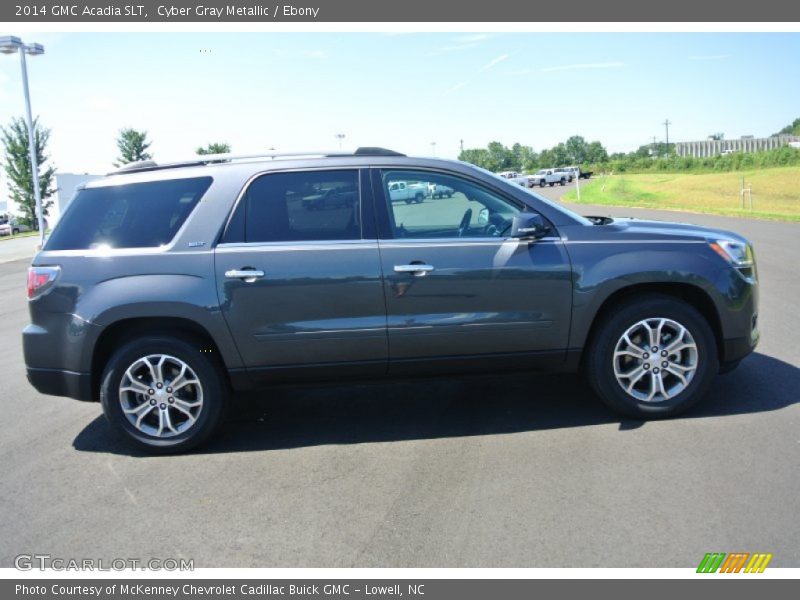 Cyber Gray Metallic / Ebony 2014 GMC Acadia SLT