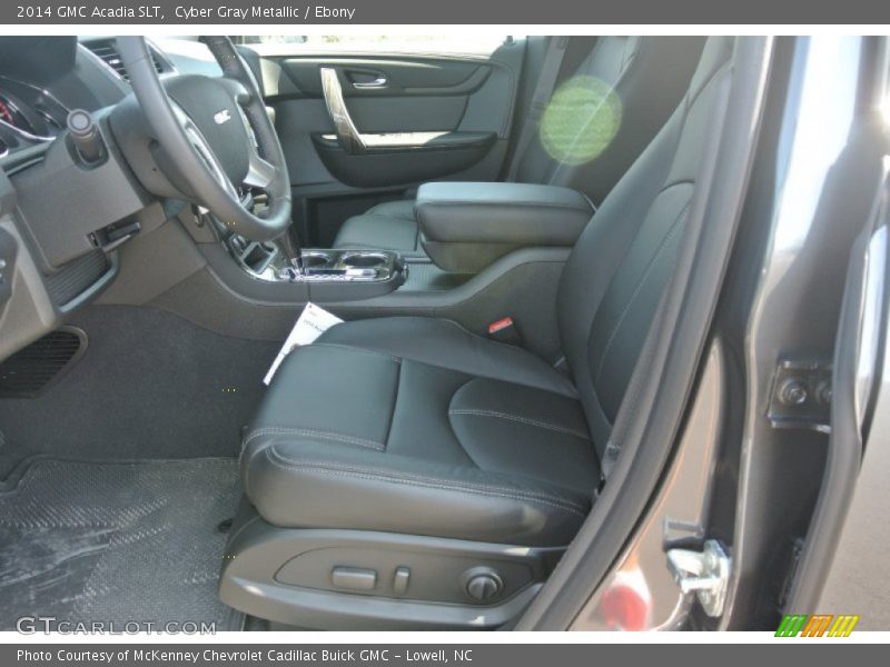 Cyber Gray Metallic / Ebony 2014 GMC Acadia SLT