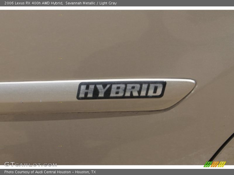 Savannah Metallic / Light Gray 2006 Lexus RX 400h AWD Hybrid