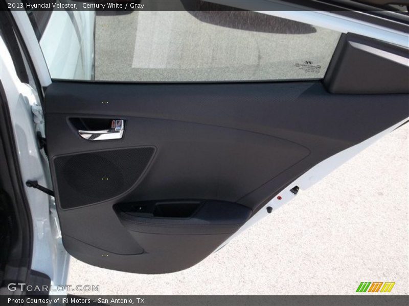 Century White / Gray 2013 Hyundai Veloster