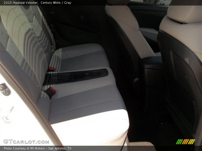 Century White / Gray 2013 Hyundai Veloster