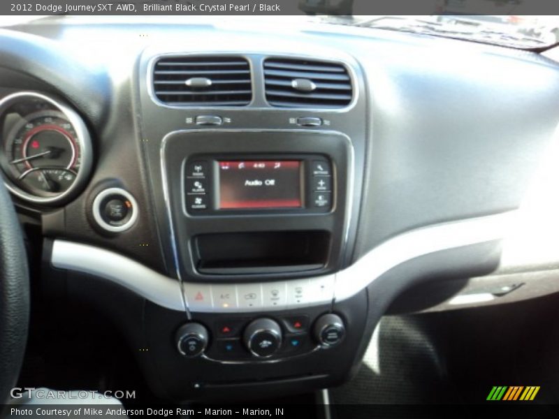 Brilliant Black Crystal Pearl / Black 2012 Dodge Journey SXT AWD