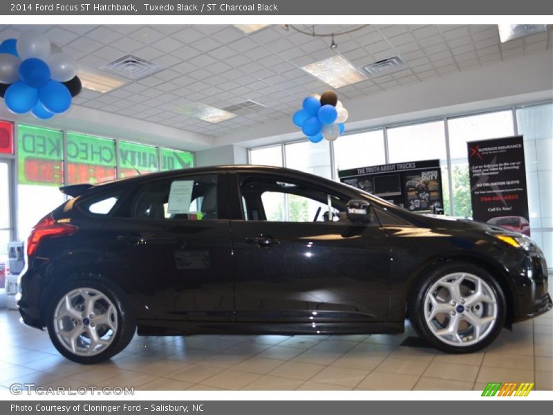 Tuxedo Black / ST Charcoal Black 2014 Ford Focus ST Hatchback
