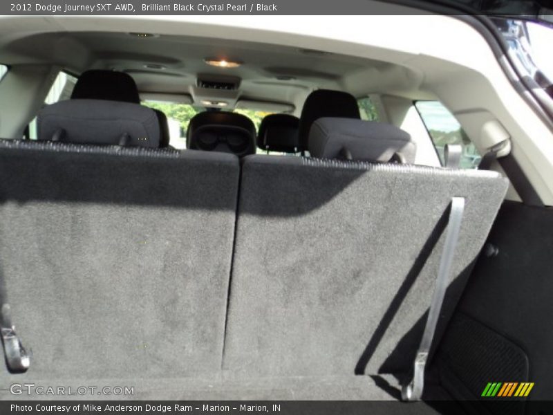 Brilliant Black Crystal Pearl / Black 2012 Dodge Journey SXT AWD