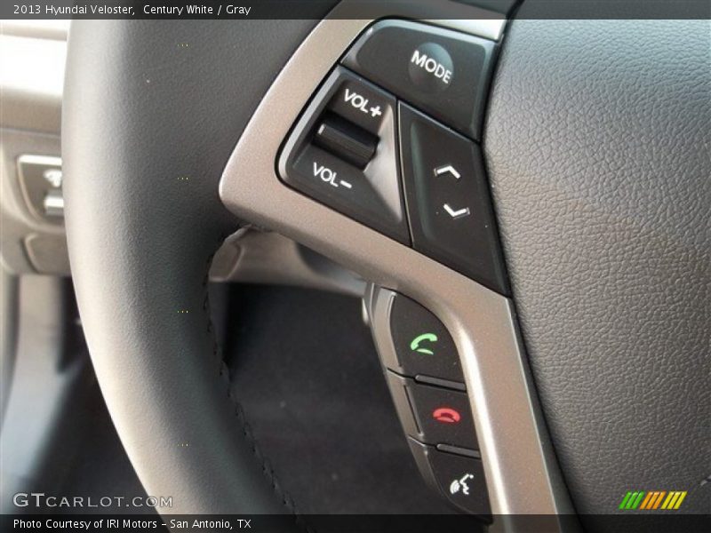Century White / Gray 2013 Hyundai Veloster