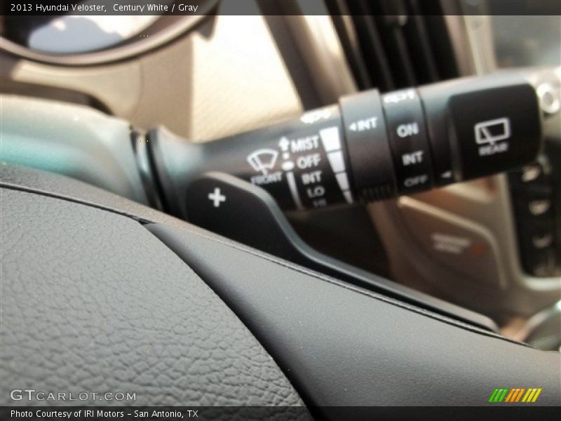 Century White / Gray 2013 Hyundai Veloster