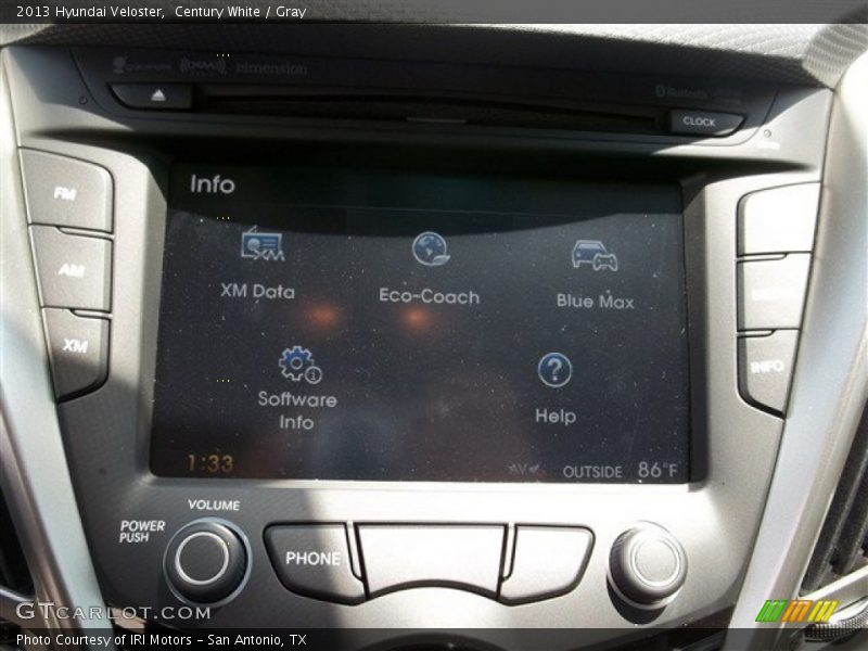 Century White / Gray 2013 Hyundai Veloster