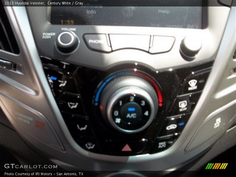 Century White / Gray 2013 Hyundai Veloster