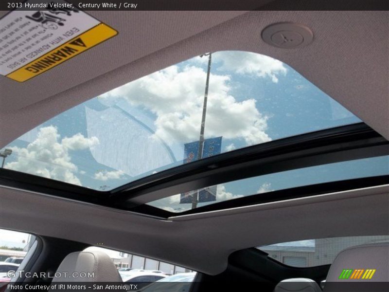 Century White / Gray 2013 Hyundai Veloster